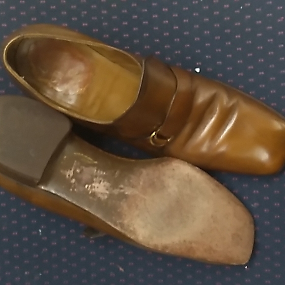 Vintage stetson slip on shoes